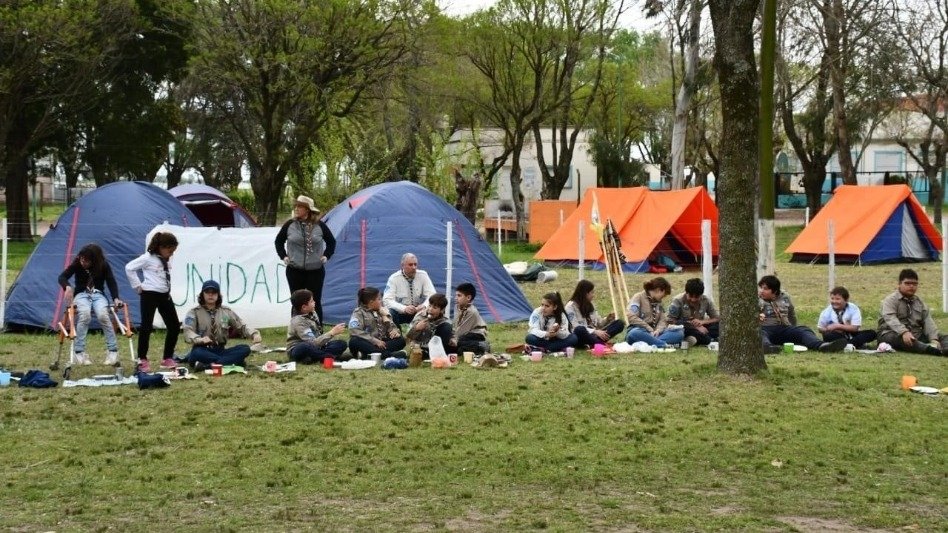 El Grupo Scout San José participó de encuentro en Polvaredas